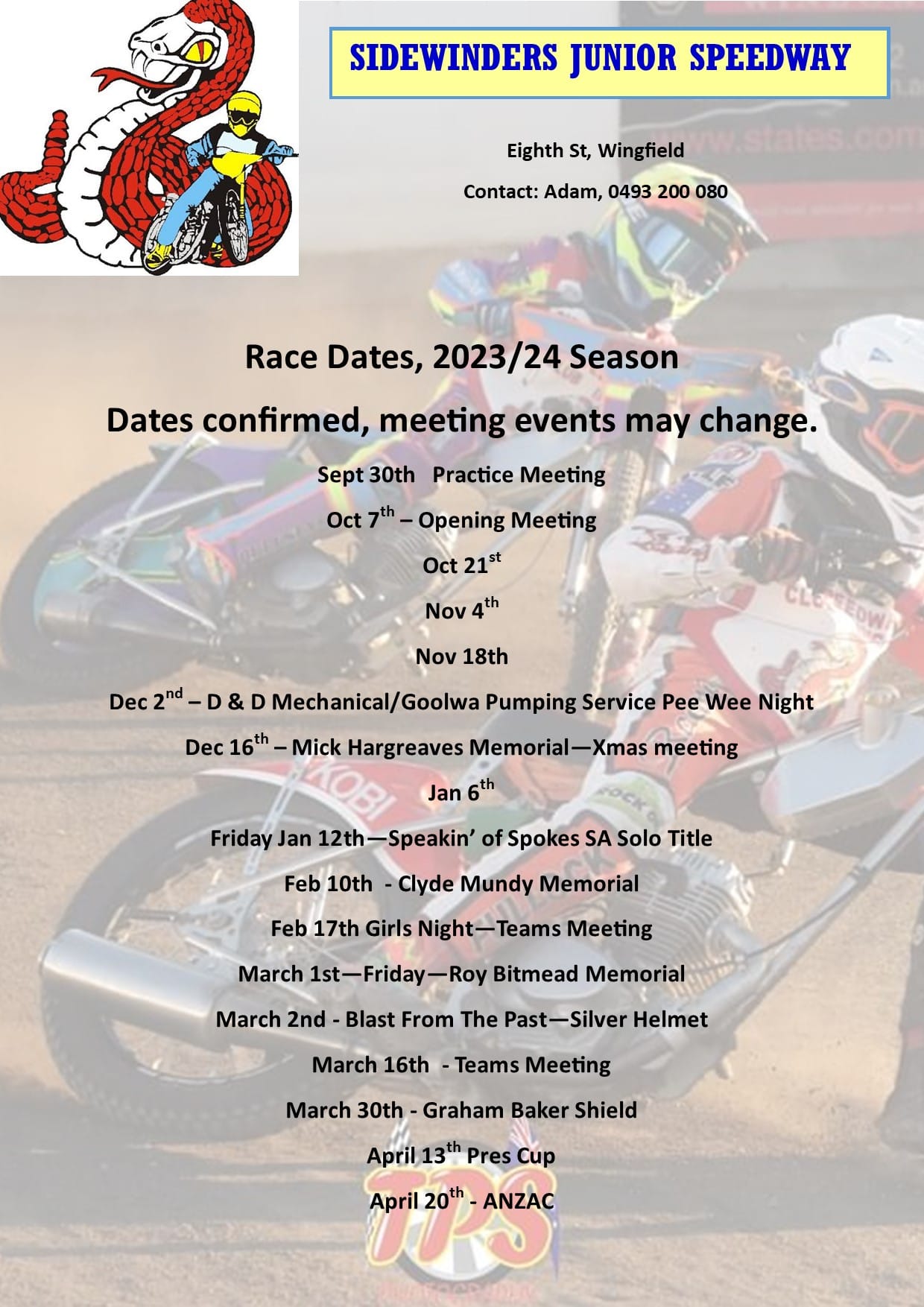 Speedway Motorcycling SA